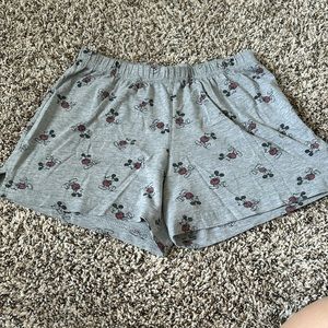 Disney Mickey Mouse pajama shorts